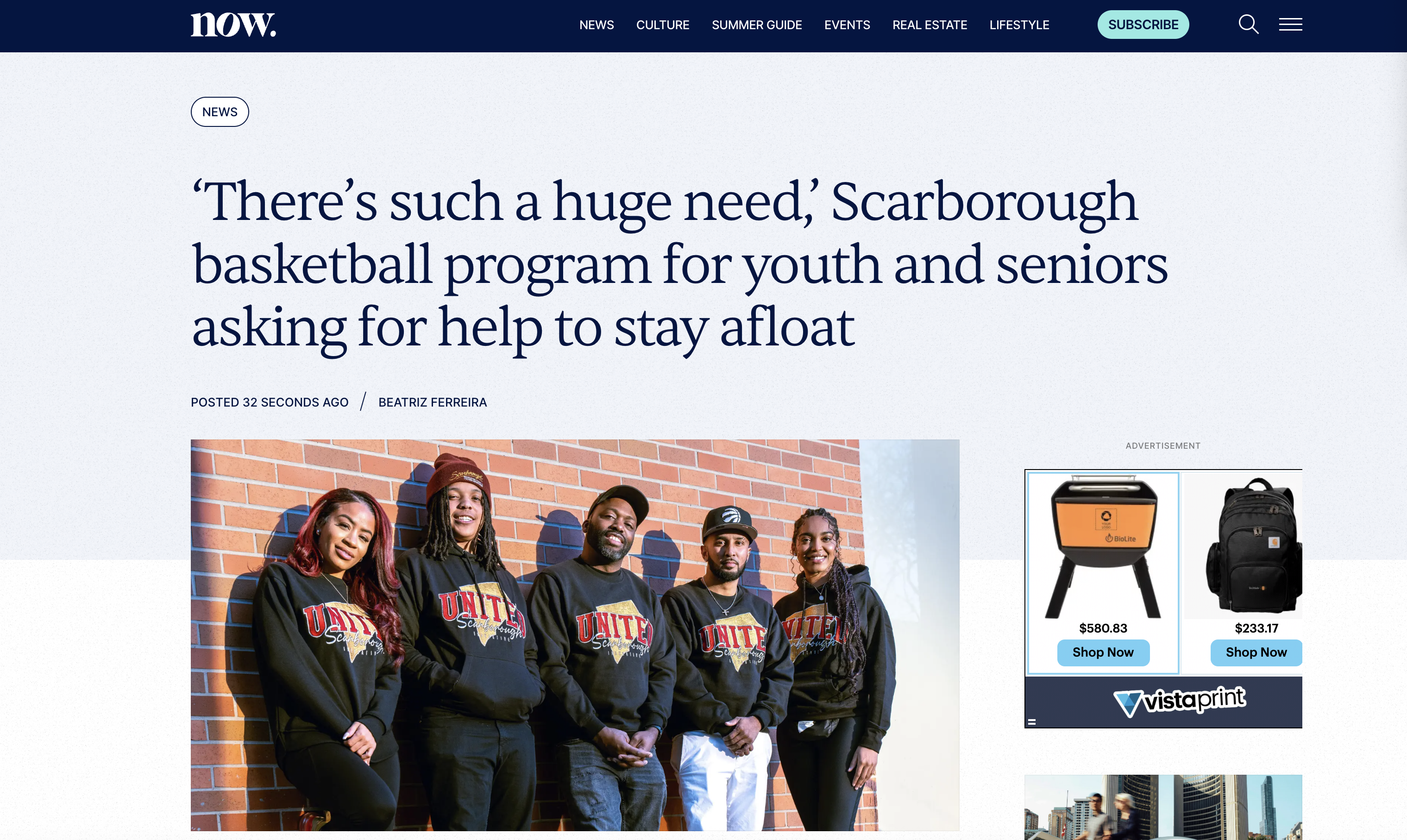 Featured on NOWToronto